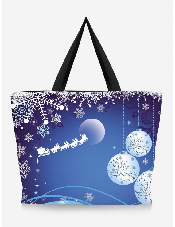 Going Out Tree Print Christmas Handbag