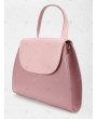 Color Block Flapped Practical Chic Daily Handbag