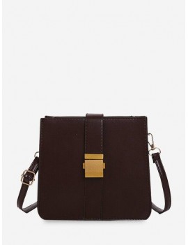 Square Cover Buckle Classic Shoulder Bag