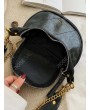 Semicircle Waist Crossbody Zipper Bag