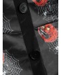 Plus Size Halloween Spider Web Dress - 4x