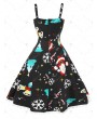 Vintage Pompom Plus Size Christmas Dress - 3x