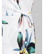 Cami Floral Print Split Maxi Dress - L