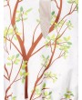 Branch Stirpe Print Cold Shoulder Maxi Dress - 2xl