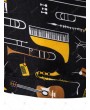 Musical Instruments Pattern Board Shorts - Xl