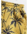 Hawaii Coconut Tree Print Board Shorts - L