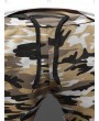 Zip Hem Camouflage Print Jogger Pants - Xl