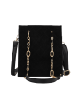 Rhombic Pattern Square Chain Shoulder Bag